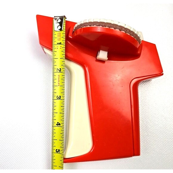 Dymo 1780 Label Maker Vintage Orange Tape Not Included 3/8 1/4 Mid-Century - Picture 7 of 10